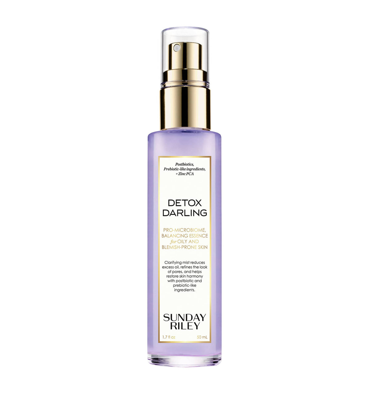 Sunday Riley Detox Darling Microbiome Balancing Toner and Essence 50ml (British brand)