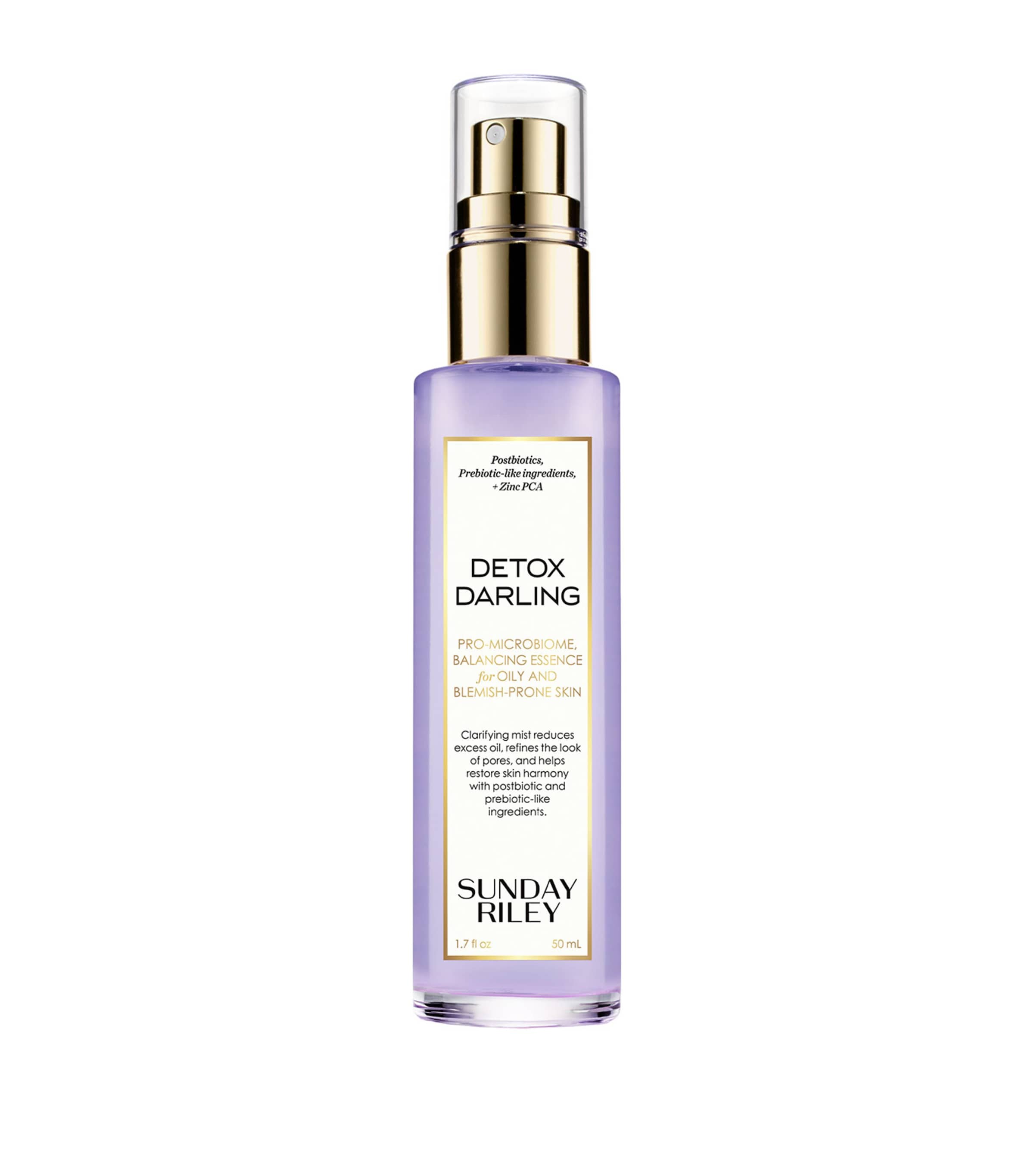 Sunday Riley Detox Darling Microbiome Balancing Toner and Essence 50ml (British brand)