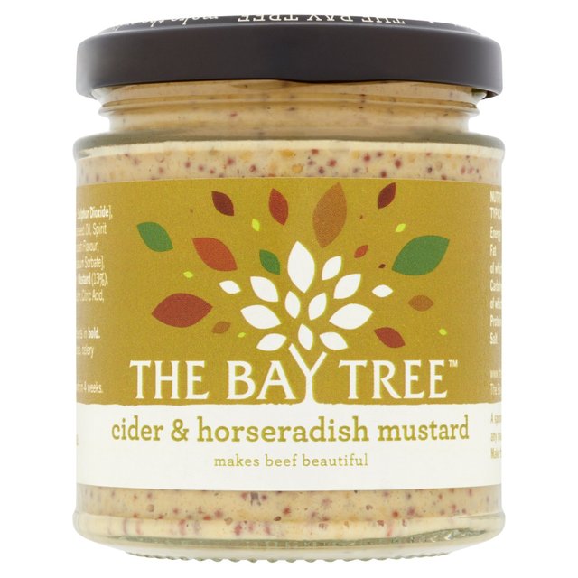 The Bay Tree Cider & Horseradish Mustard   180g