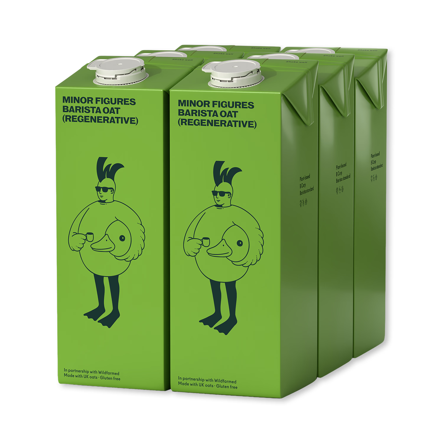 Minor Figures Barista Oat Milk regenerative 6x1L, UK version