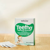 Nelsons teething granules with Chamomilla, 24 sachets, imported from the UK