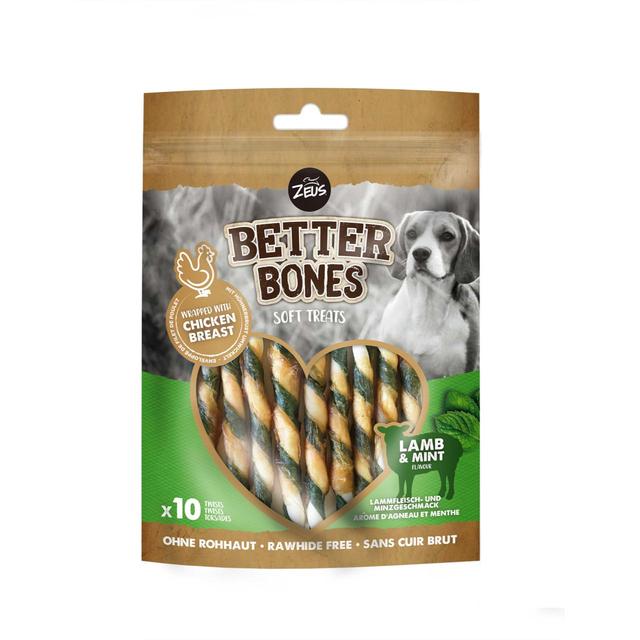 Zeus Better Bones Rawhide Alternative Lamb & Mint Sticks