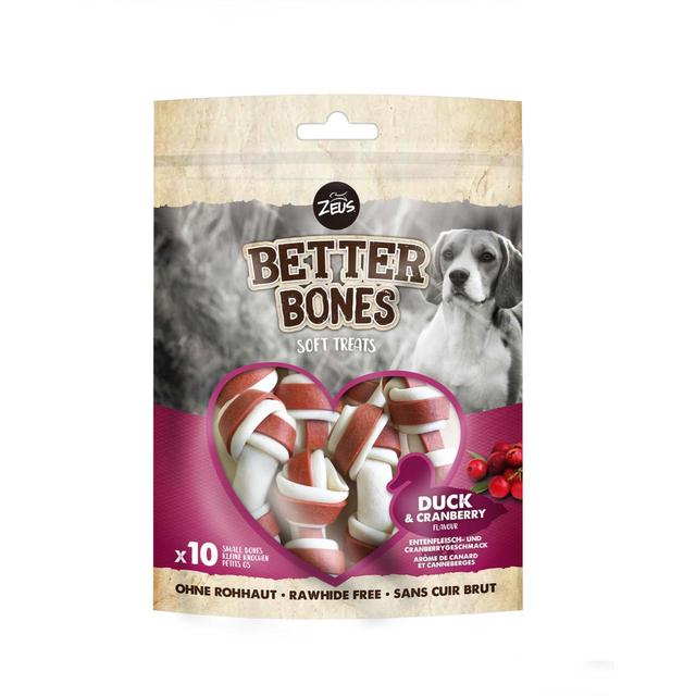 Zeus Better Bones Rawhide Alternative Duck & Cranberry 7.5cm GOODS M&S   