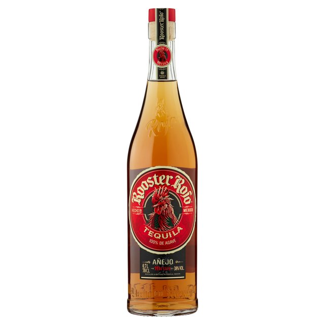 Rooster Rojo Tequila Anejo   70cl