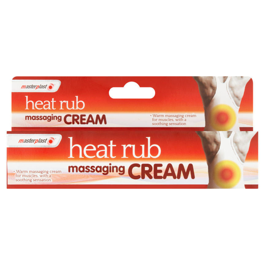 Masterplast Heat Rub Massaging Cream GOODS ASDA   