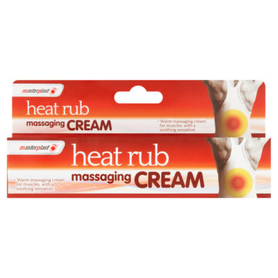 ASDA Masterplast Heat Rub Massaging Cream Pain Relief Cream 70g- Buy online at McGrocer