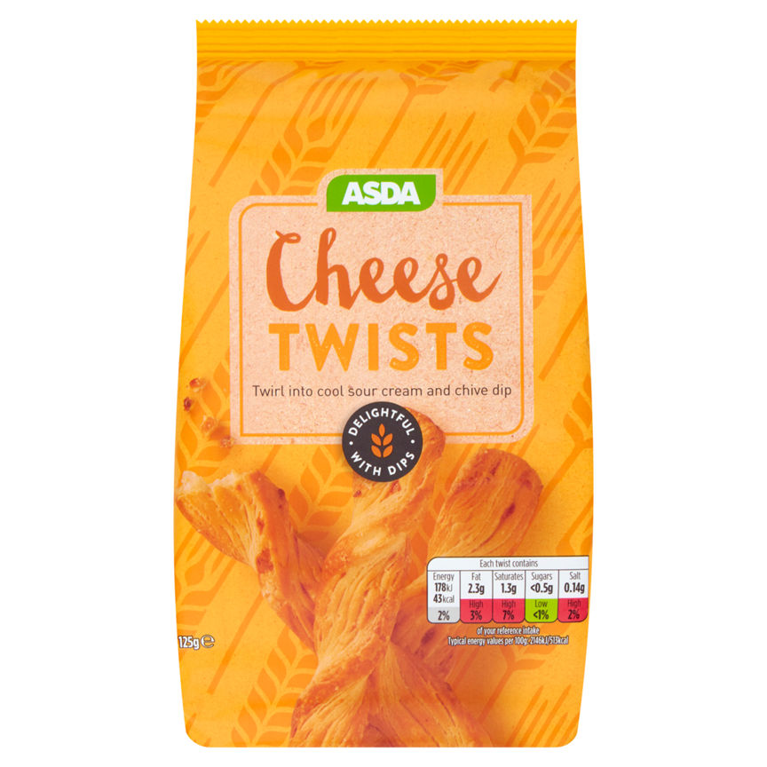 ASDA Cheese Twists 125g GOODS ASDA   