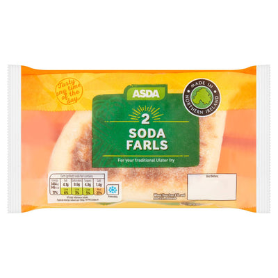 ASDA ASDA 2 Soda Farls 284g- Buy online at McGrocer