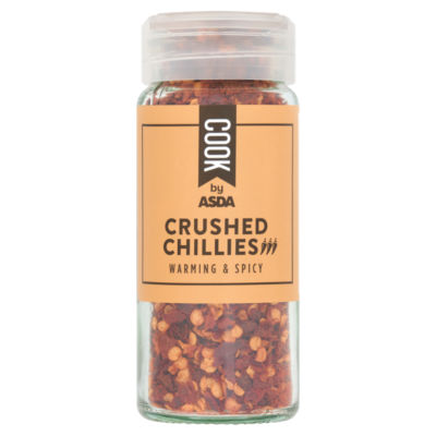 ASDA COOK by ASDA Dried Crushed Chillies 28g - Kjøp online hos McGrocer