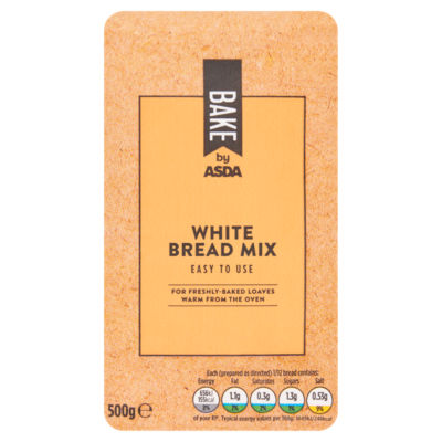 ASDA white bread mix 500g - British product