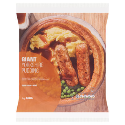 ASDA riesiger Yorkshire Pudding 110g - Britisches Produkt