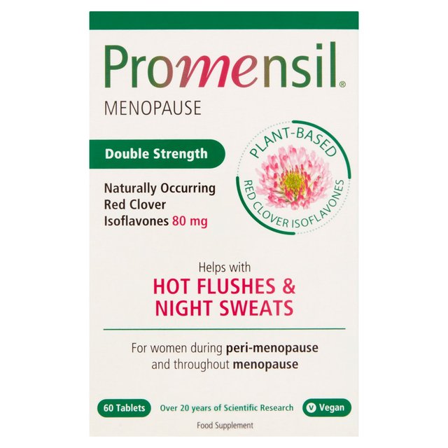 Promensil Starter Menopause Double Strength Supplement Tablets    60 per pack GOODS M&S   