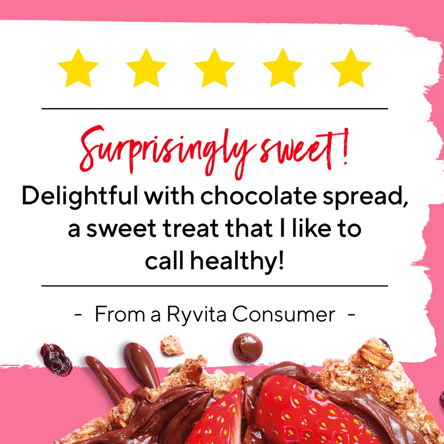 Ryvita fruit crunch currant seed and oat crispbread 200g, imported from the UK