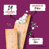 Ryvita Thins Rosemary & Sea Salt Flatbread Crackers 125g