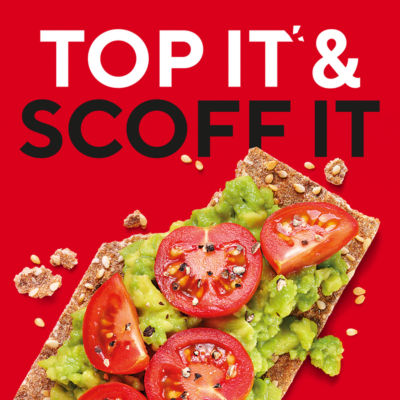 Ryvita Crispbread Simply Sesame Crackers 250g