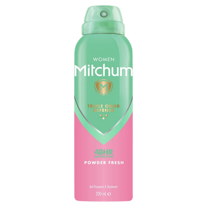 Mitchum Advanced Women Powder Fresh 48hr Protection Anti-Perspirant & Deodorant GOODS ASDA   