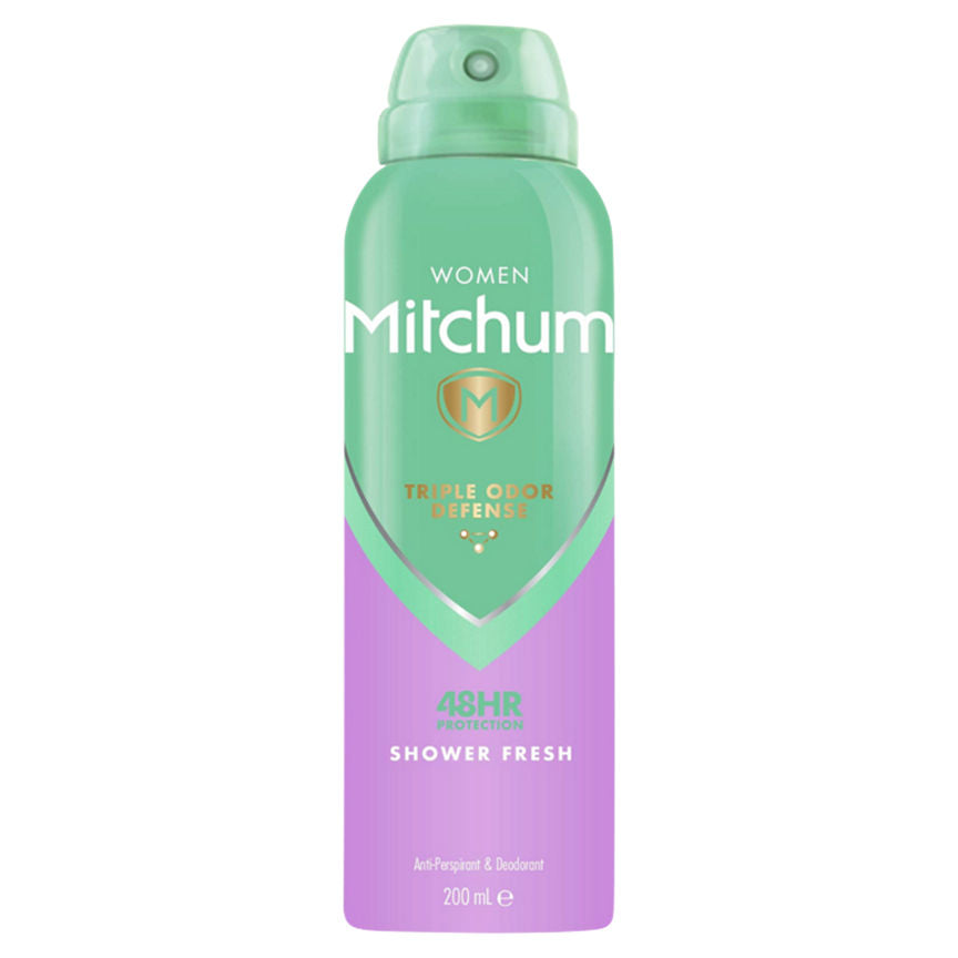 Mitchum Advanced Women 48hr Protection Shower Fresh Anti-Perspirant & Deodorant GOODS ASDA   