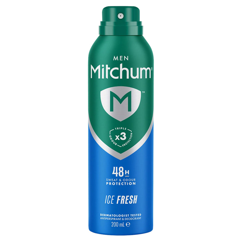 Mitchum Ice Fresh antiperspirant and deodorant spray 200ml (British brand)