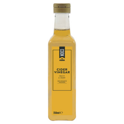 ASDA Cook Cider Vinegar 350ml Bottle - British product