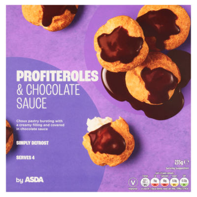 ASDA Profiteroles  Chocolate Sauce 235g