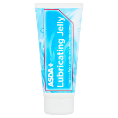 ASDA water-based lubricating jelly tube 84g - British product
