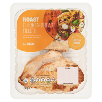 ASDA roast chicken breast fillets 240g - British product