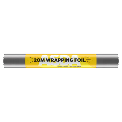ASDA Just Essentials Aluminium-Wickelfolie 20m