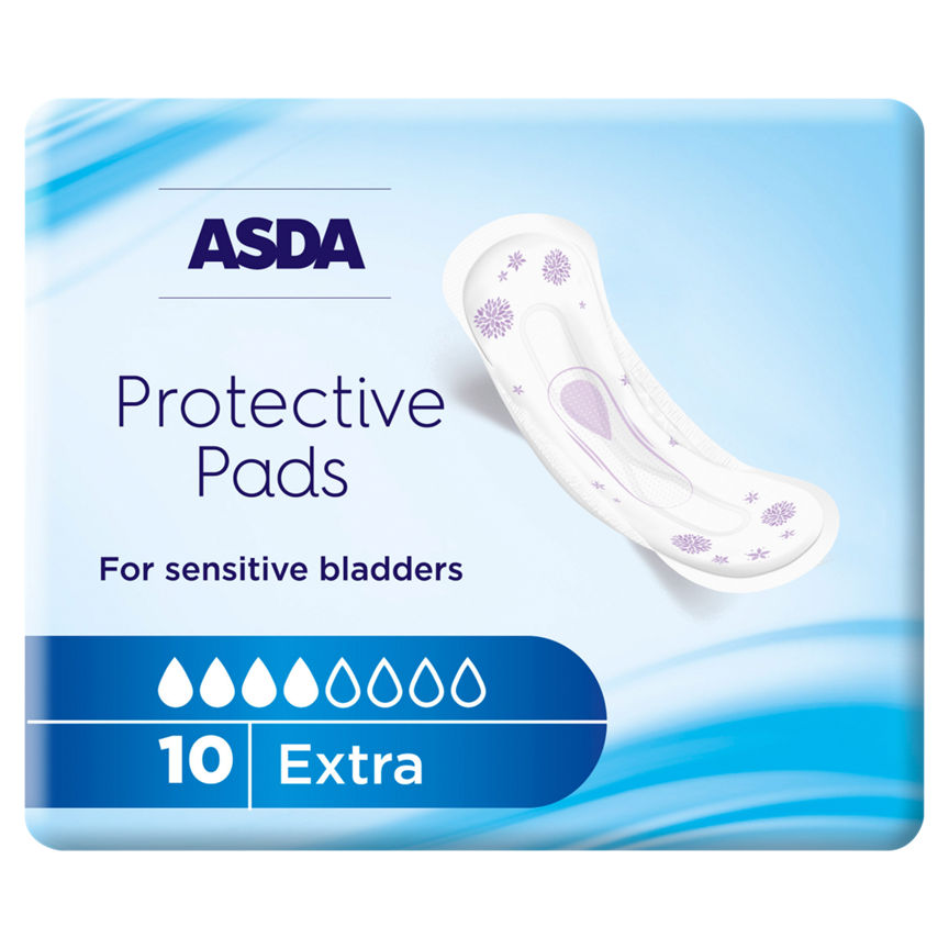 ASDA Protective Incontinence Pads EXTRA for Sensitive Bladders GOODS ASDA   