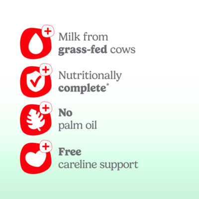 ASDA Cow & Gate 1st Milk Ready to Feed Flüssige Säuglingsnahrung 1L - Online bei McGrocer kaufen
