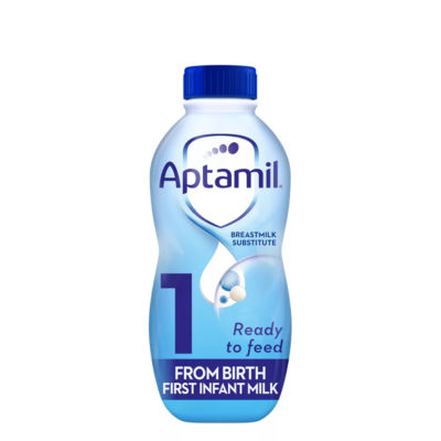 Aptamil first infant milk ready to feed 1L - British product