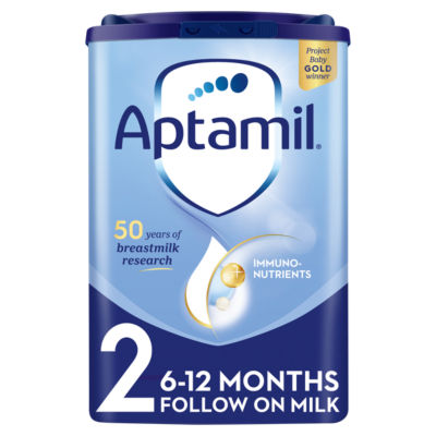 Aptamil 2 Follow On Baby Milk Formula Powder 6-12 Months