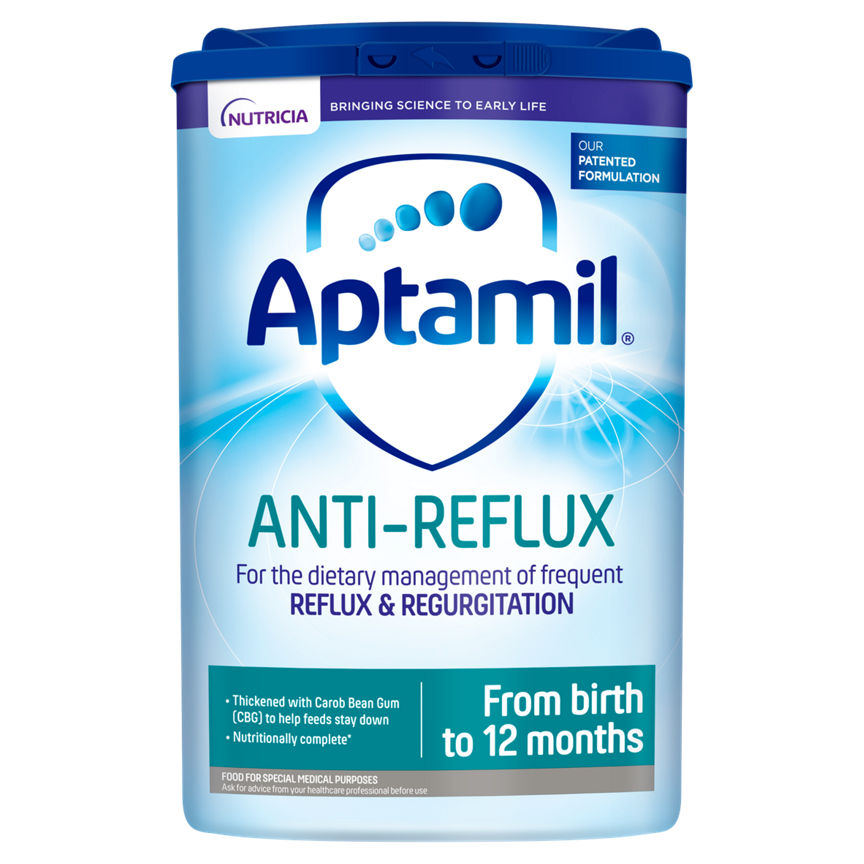 Aptamil Anti-Reflux Baby Milk Formula Powder from Birth to 12 Months GOODS ASDA   