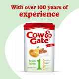 Cow & Gate 1 First Baby Milk Formula Powder from Birth