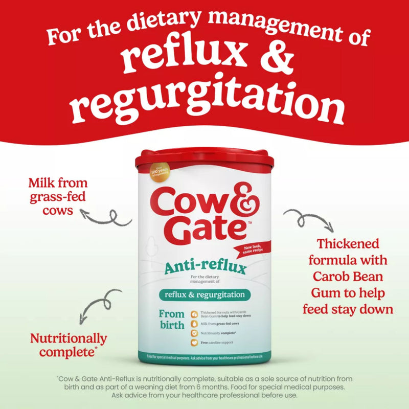Cow & Gate Anti-Reflux formula powder 800g - British product