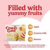 Cow & Gate apple banana baby food 4x95g - British product