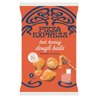 Pizza Express Hot Honey Doughballs 115g, imported from the UK