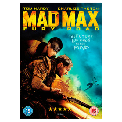 Mad Max Fury Road DVD, UK version