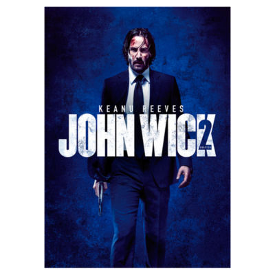 John Wick Chapter 2 DVD, UK version