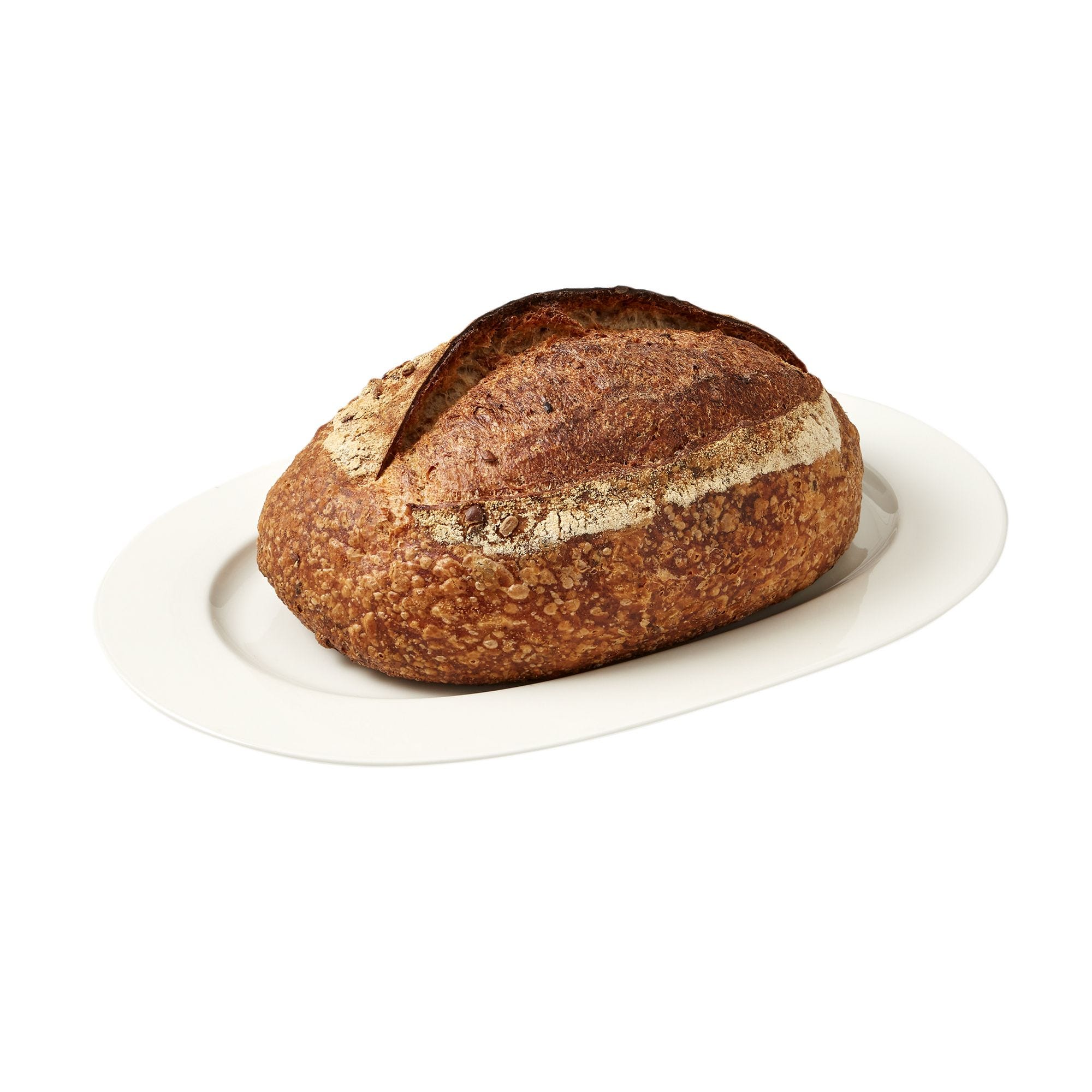 Multiseed sourdough bread 700g, naturally leavened (British brand)