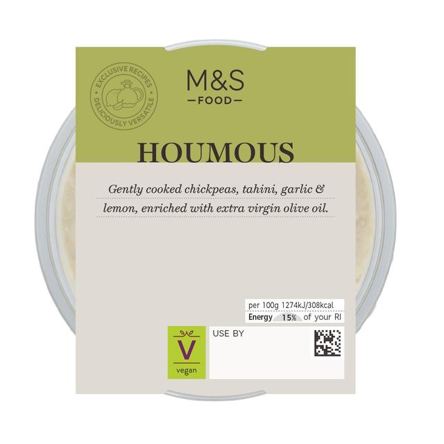 M&S Houmous with Extra Virgin Olive Oil   300g