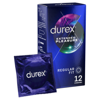 ASDA Durex Extended Pleasure 12 Kondomer - Kjøp online hos McGrocer