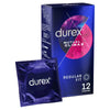 Preservativos Durex Mutual Climax Regular Fit, paquete de 12 unidades - Producto británico