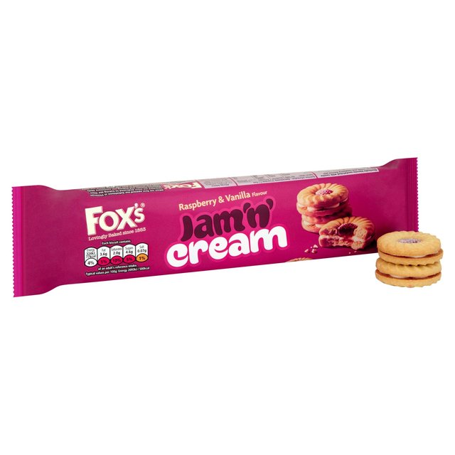 Fox's Biscuits Jam 'n Cream Rings   150g