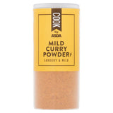 COOK by ASDA Mild Curry Powder spice blend 80g - British product