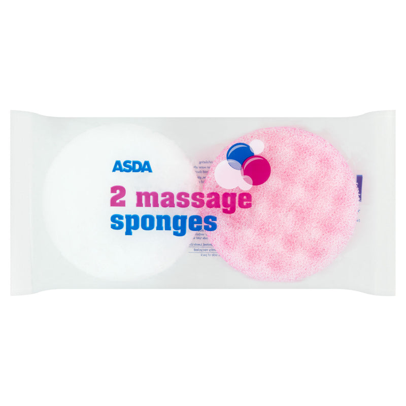 Asda exfoliating massage sponge, imported from the UK