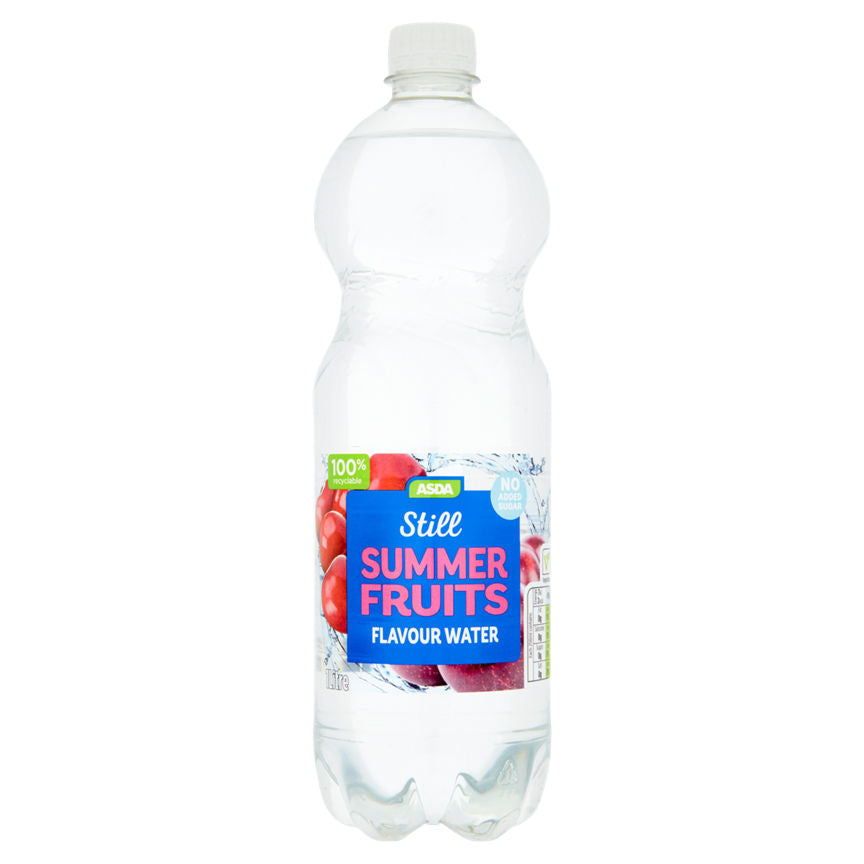 ASDA Summer Fruits Flavoured Still Water Bottle GOODS ASDA   