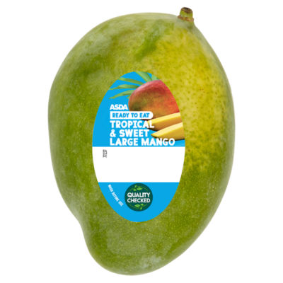 ASDA Ready to Eat Tropical  Sweet Large Mango Typically 350g