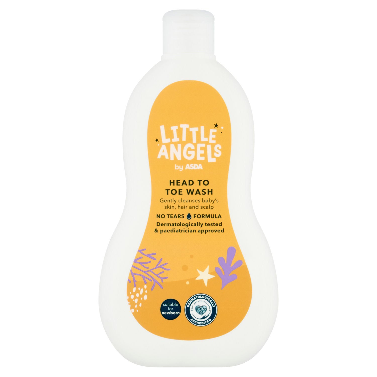 Little Angels Head to Toe Wash 500ml, UK version