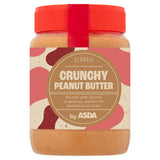 ASDA Classic Crunchy Peanut Butter 340g - British product