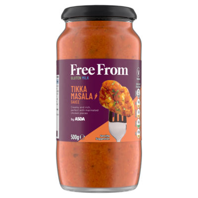 ASDA Free From Tikka Masala curry sauce 500g - British product